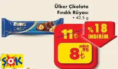 ÜLKER ÇİKOLATA FINDIK RÜYASI